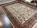 Karastan Rug 8' 8" x 12', Ivory Sarouk
