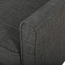 Emmie Fabric Recliner Set Of 2 Moss Gray Recliners