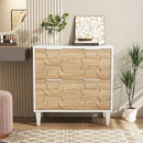Two Drawer Lateral File Cabinet For A4 Letter And Legal Size Documents White And Walnut Printer Stand