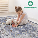 Payas - 8' X 10' Traditional Area Rug - Blue