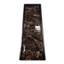 Brown Faux Marble 24-in Cast Aluminum Downspout Gutter Splash Block