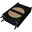 Rattan, Allen 2 door 1 drawer cabinet, shoe rack, double layer, suitable for entrance