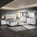 Tarian - Nightstand - Pearl White