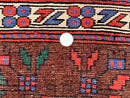 Small Persian Baluchi Rug, Tribal Rug, Brown, Multicolor