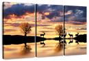Lakeside Deer Wall Art