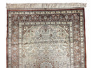 4' X 6' Vintage Fine Handmade Chinese Oriental Silk Rug 400 KPSI Wow