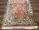 Indian Kashmiri Silk Rug 3x5, Fine 260 KPSI, Hand Knotted