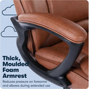 Fairbanks Big And Tall High Back Cognac Office Chair