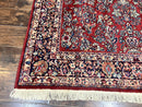Karastan Rug 5.9 x 9 Red Sarouk