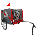 Outdoor Heavy Duty Foldable Utility Pet Stroller Dog Carriers Bicycle Trailer