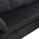Modular Sectional Sofa L Shaped Modular Couch with Reversible Chaise Modular Sofa Sectional Couch with Storage Seats