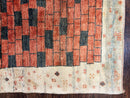 Persian Gabbeh Rug 6x8 ft, Wool Handmade Tribal Rug