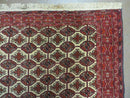 4' X 6' Handmade Finely Knotted Pakistan Turkoman Bokhara Wool Rug Nice