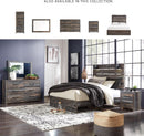 Rusticated Six Drawer Dresser Weathered Brown Bedroom