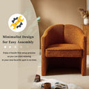 Mirod Stylish Curved Design, Comforting Embrace, Versatile Aesthetic, Dual Purpose Decorative Accent Chair Set of 2, for Living room,Bedroom and study