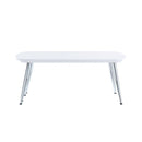 Patina - Coffee Table - White & Chrome