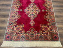 Karastan Rug 4x6 Red Medallion Kirman
