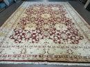 10' X 15' Hand Made Pakistan Wool on Cotton Rug Peshawar