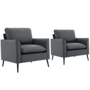 Nordic Retro Light Luxury Upholstered Sofa Chair