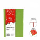 Rosa Studio Notebook A5 (5.83*8.27 inches). 8.68 lb/in, 96 pages pistachio.