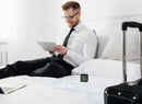 Travel Alarm with radio-controlled Clock and Indoor Temperature Display