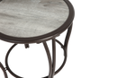 3 Pieces Patio Furniture Set Rocking Bistro Set Outdoor Rattan Conversation with Coffee Table for Garden Balcony Backyard Poolside