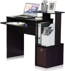 Dark Walnut Multipurpose Home Office Desk Regular Size