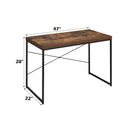 Bob - Writing Desk (Same Ac00906) - Weathered Oak & Black