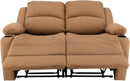 58 Inch Wall Hugger RV Theater Recliner Sofa Sand Double