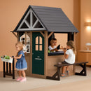 Premium Large Fir Wood Outdoor Playhouse DutchDoor
