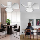 22 Inch Quiet Ceiling Fan With LED Light And Remote Control