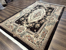 Aubusson Rug 6x9, European Design, Fine 170 KPSI, Elegant Carpet