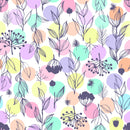 Leaves and Circles Wallpaper
