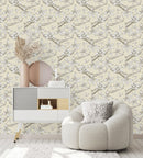 Elegant Light Beige Wallpaper Chic