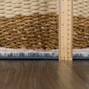 Brend Rust Medallion Area Rug - Clearance