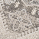 Brend Taupe Medallion Area Rug - Clearance