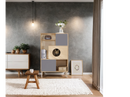 Furniture style Modern cat Bookcase Cat tree shelves with Storage