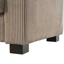 BEIGE  3 SEATER SOFA,LIGHT COFFEE COLOR