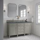 James Martin Brittany 60" Double Bathroom Vanity, Urban Gray