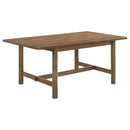 Crestmore 5-piece Rectangular Dining Table Set Walnut