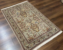 Wonderful Persian Tabriz Rug 3x5, Tree of Life, Animal Pictorials, Birds, Wool & Silk Highlights, Fine 330 KPSI