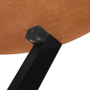 ACACIA SOLID WOOD COFFEE TABLE,BROWN & BLACK COLOR