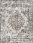Manaring Charcoal Luxe Thick Area Rug - Clearance