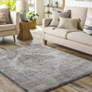Manaring Charcoal Luxe Thick Area Rug - Clearance