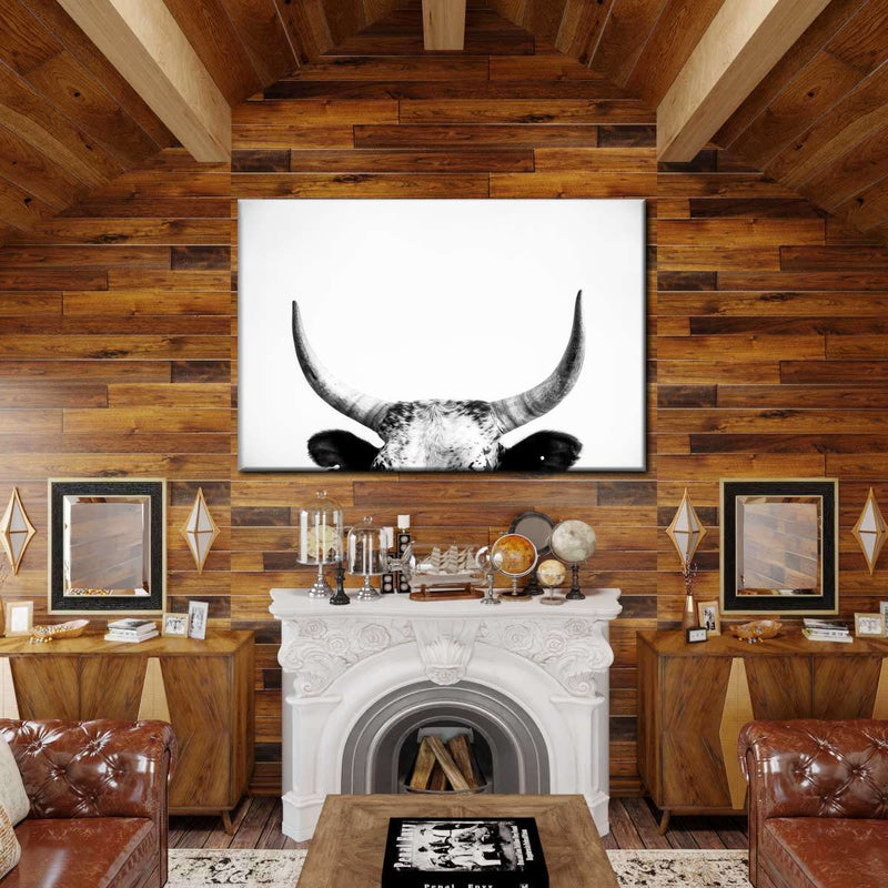 Cow Horns Wall Art