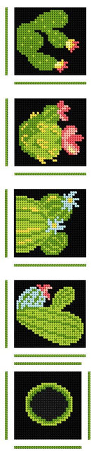 Cacti 163CS Counted Cross-Stitch Kit