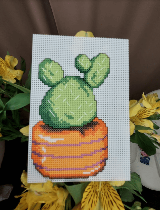 "Cactus" 108CS Counted Cross-Stitch Kit