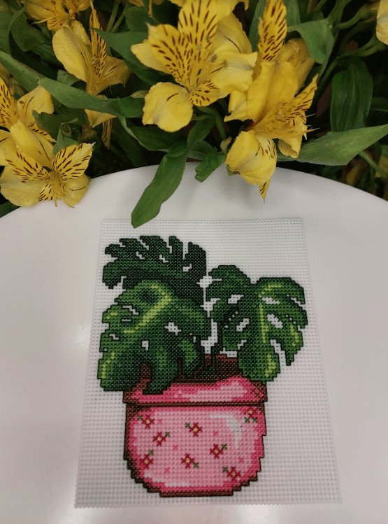 "Cactus" 108CS Counted Cross-Stitch Kit