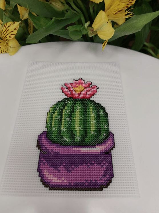 "Cactus" 108CS Counted Cross-Stitch Kit