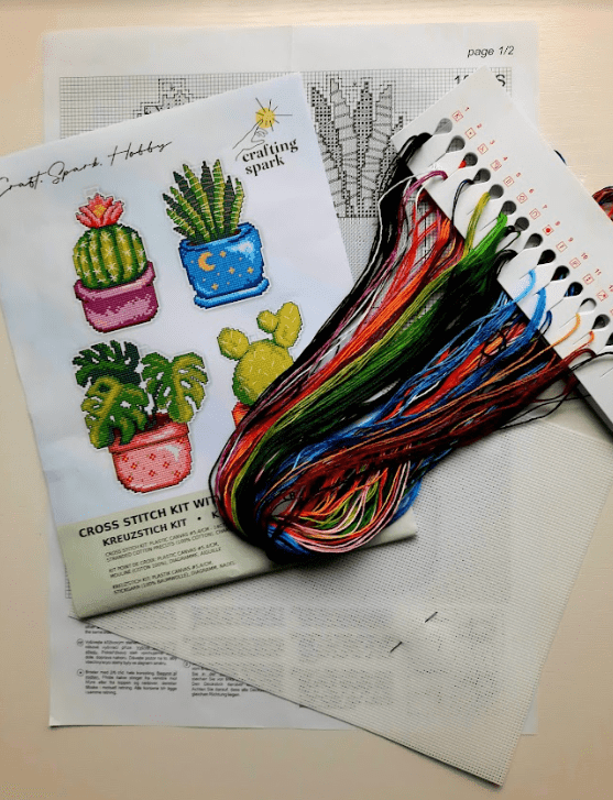 "Cactus" 108CS Counted Cross-Stitch Kit